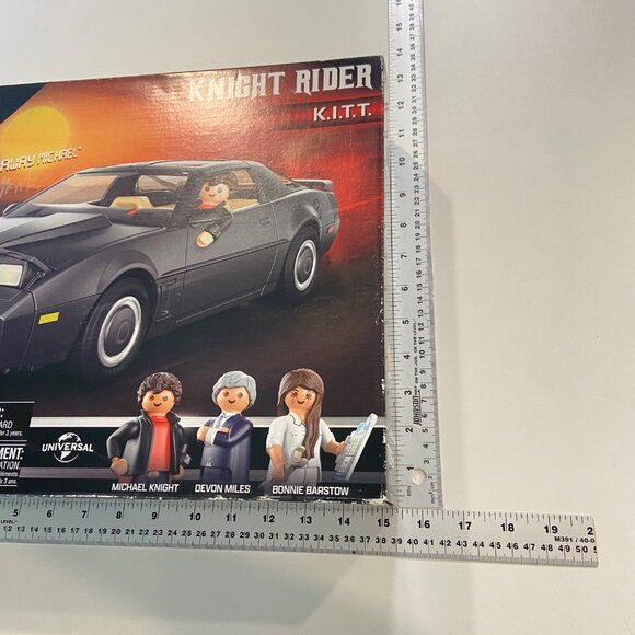 Playmobil Knight Rider K.I.T.T. 70924 53-Piece Set With Figures & Accessories Fo - Picture 11 of 11